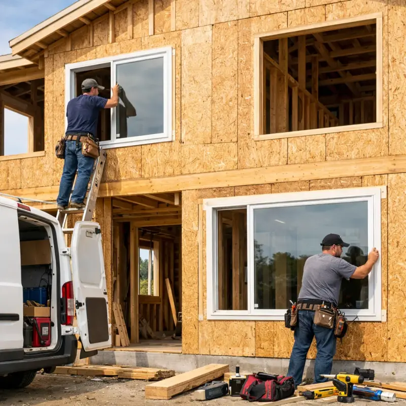 New Construction Windows Beaver Dams